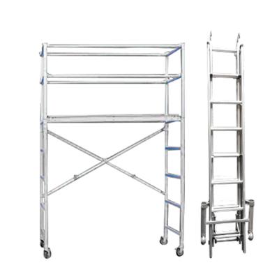 China Multi Purpose Folding Construction Platform Ladders Scaffolding Ladder Industrial Safety Ladders for sale