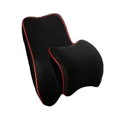 China Hot Selling Massage Butterfly Shape Foam Car Rear Back Support Cushion for sale