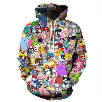 China Factory Wholesale Exquisite QUICK DRY Couples Outfits Digital Printing Sportswear Plus Size Hoodie for sale