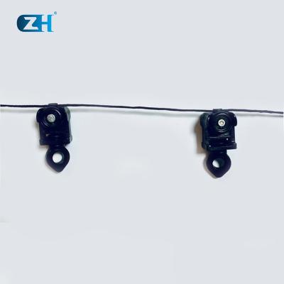 China ZHsmart Traditional Curtain Track Accessories Roll S/Fold Runners For Square Track 60mm 80mm Black for sale