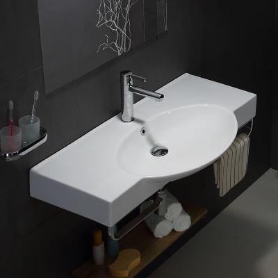 China Modern Bathroom Dresser Wall Mount Basin Hang Wall Mounted Hand Sink for sale