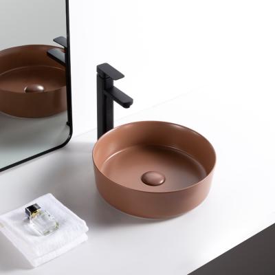 China EUROPEAN High End Bathroom Sink Ceramic Wash Hand Basin Bathroom Sink for sale