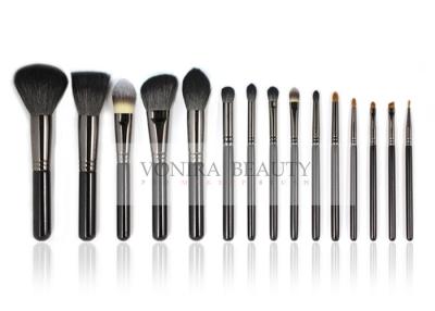 China Natural Hair Makeup Brushes Set Essential Makeup Brush Tools Private logo for sale