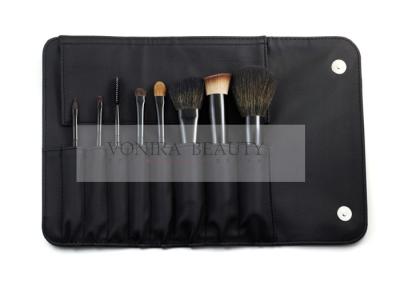 Cina set di pennelli di trucco di viaggio 8PCS/corredo cosmetico della spazzola con il sacchetto nero del rotolo in vendita