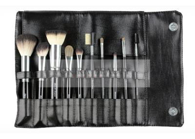 China Classic Italian Badger Hair Color Travel Makeup Brush Set / Angle Blush Brush for sale