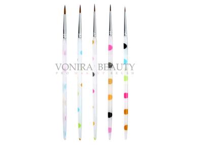 China Acrylic Nail Brush Kolinsky Sable Brushes Flower Paintbrush Pro Manicure Kit For French Acrylic Polish for sale