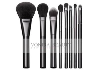 Chine Pleins cheveux de base noirs classiques de chèvre de brosse de lecture du maquillage 8Pcs et cheveux synthétiques ultra fins résilients à vendre