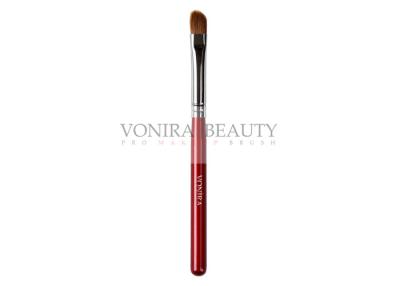 China Makeup Natural Eye Shading Brush / Sable Hair Angled Shader Brush for sale