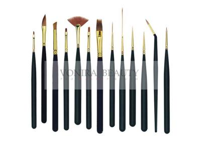 China el mini arte de cuerpo 13Pcs cepilla la colección de las brochas del Watercolour con el pelo sintético superior del Sable en venta