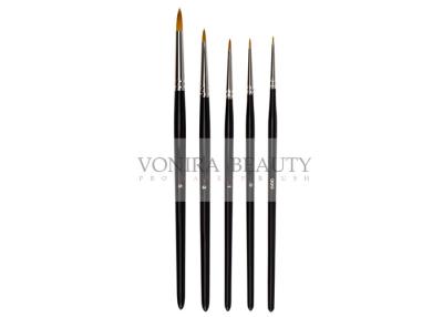 China Synthetic Watercolor Body Paint Brushes Ultra Round Artist Face Brush for sale