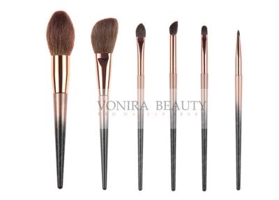 China Kleurrijk moet Natuurlijke de Borstelsinzameling van de Haarmake-up hebben 6 PCs Te koop