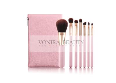 Chine Produits de beauté réglés de collection de maquillage de cadeau exclusif rose de brosse, trousse d'outils de maquillage à vendre