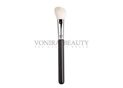 China White Goat Hair Private Label Makeup Brushes Makeup Tools Set Slant Cheek Brush for sale