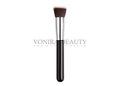 China Flat Foundation Kabuki Private Label Makeup Brushes Long Handle For Popular for sale