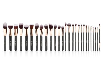 Κίνα Συνθετικές βούρτσες 27Pcs Makeup τρίχας Vegan με τη δασική ξύλινη λαβή προς πώληση