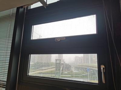 China Pulverbeschichtete Aluminiumausstattung für Fenster Wetterfest mit Insektenschutz / Sonnenschutz zu verkaufen