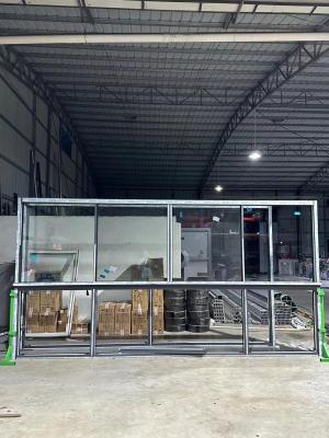 China Goedkope aluminium schuiframen Links / Rechts / Boven / Onderaan Openingsrichting Te koop