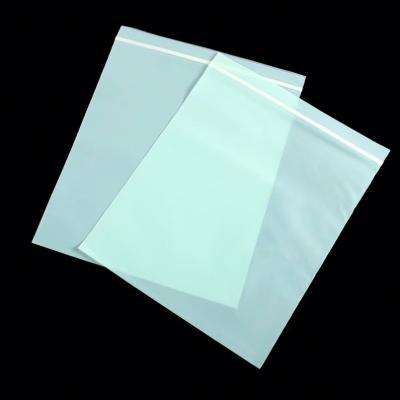 China Custom printing biodegradable food grade packaging bag barrier zipper poly pe package zipper bag plastic transparent reusable zipper lock for sale