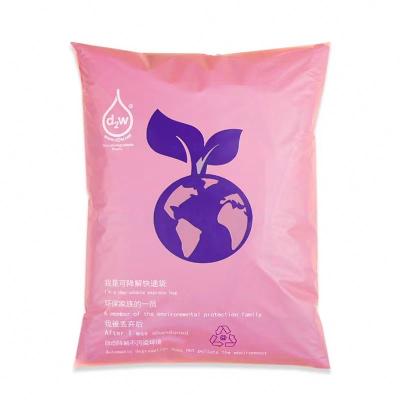 China BIODEGRADABLE Custom Logo Shipping Clothing Plastic Mailing Bag Packaging Biodegradable Cornstarch Mailing Express Courier Packaging for sale