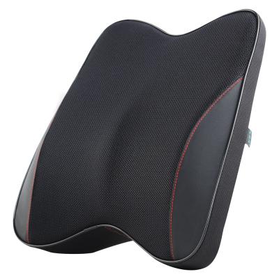 China Hot Selling Vibrating Massage Cushion Double-Wing Design Cushion For Car Home Office Chair Massage Cushion Back Support for sale