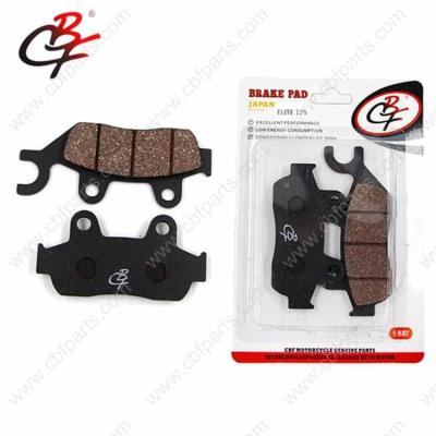 China Semi-metallic brakes and brake pads for the ELITE 125 with CBF top branding for sale