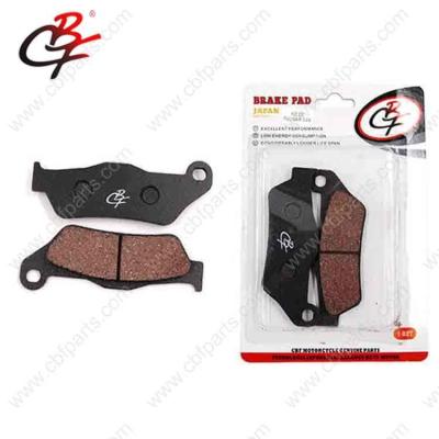 China Motorcycle Semi Metallic Brake Pad Braking Parts For CBF FZ 16 / Pulsar 135 Bike for sale