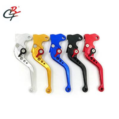 China Custom Aluminum CNC China RTS Logo Motorcycle Handlebar Levers For HONDA NXR 150 Offered By CBF for sale