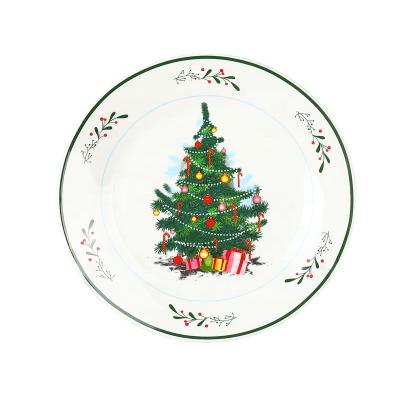 China Viable Christmas Ceramic Dish for sale