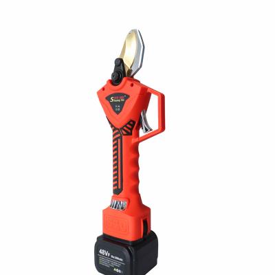 China Anti-slip handle specializing in the production of cordless lithium battery portable rechargeable electric shears for sale