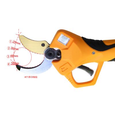 China Anti-slip handle poda tesoura plant shears brushless electric shears tesoura eletrica gardening tools 40mm for sale