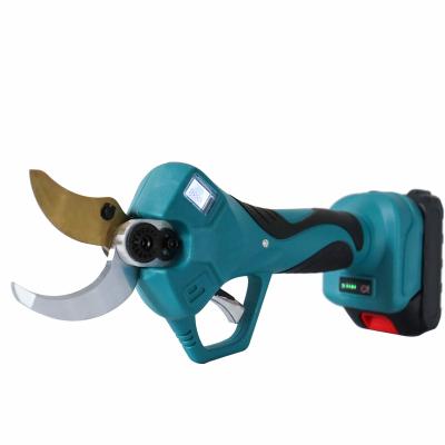 China Wholesale Anti-Slip Handle Lithium Cordless Electric Shears Shears Hand Pruner Fruit Picking Shears Branches For Farmer Use for sale