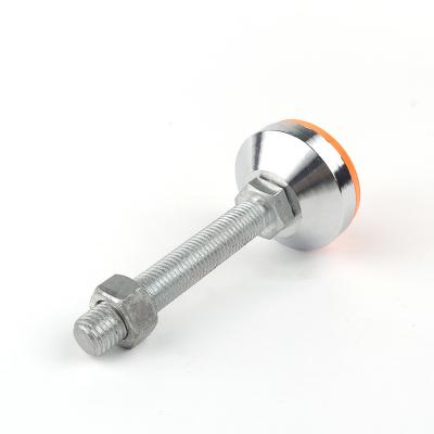 China Easy Installation Adjustable Customized Leveling Screw Feet Swivel Leveling Feet For Furniture for sale