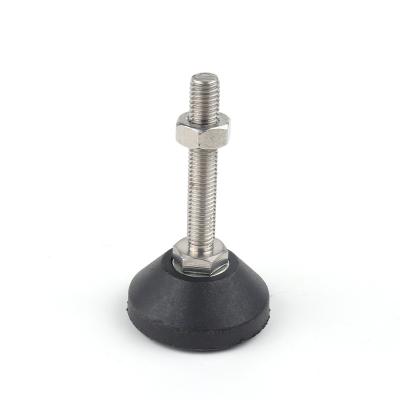 China Easy Installation Leg Adjuster Furniture Heavy Duty Corrosion Resistant Leveler Feet Plastic Leveling Feet for sale