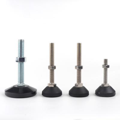 China Furniture Anti-Corrosion Easy Leg Chair Adjuster Plastic Installation Leveling Feet Used For Machine for sale