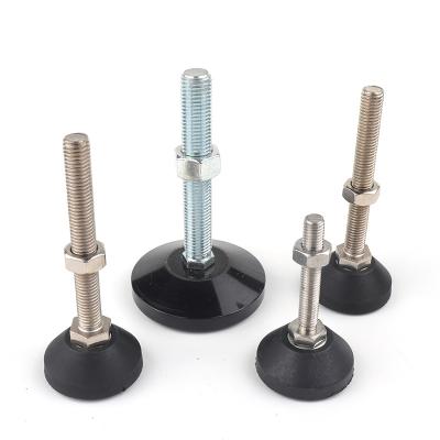 China Easy Installation Quality Head Heavy Duty Corrosion Resistant Adjustable Machine Leveling Feet Furniture Leg for sale