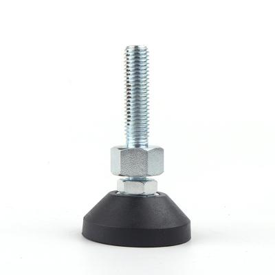 China Easy Installation Leg Adjuster Furniture Corrosion Resistant Leveler Feet Plastic Chairs Leveling Feet for sale