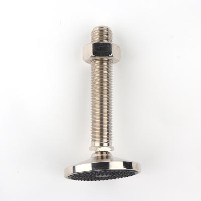 China Manufacturer Supply M12 M16 Direct Wholesale Adjustable Stainless Steel Swivel Easy Installation Leveling Feet for sale