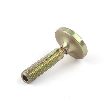 China Easy Installation Equipment Corrosion Resistant Machine Leveling Feet Steel Swivel Leveling Feet Lever for sale