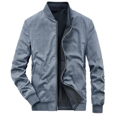 China Good Quality Professionally Made Inexpensive Men's Reversible Baseball Jacket Windproof for sale