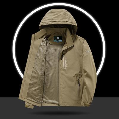 China 2022 Spring QUICK DRY Men's Jacket Fashion Anorak Office Casual Windbreaker Outdoor Jacket for sale