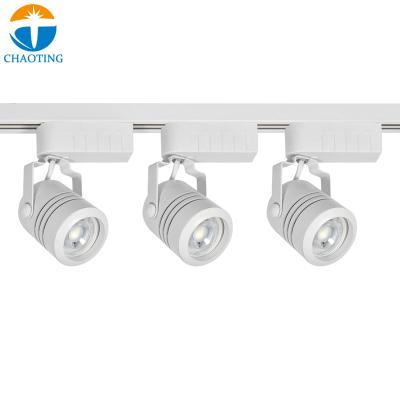 China Factory Wholesale Price Modern White Aluminum Track Light Fixture LED Spot Replacement GU10 E27 Easy Adjustable Housing Light for sale