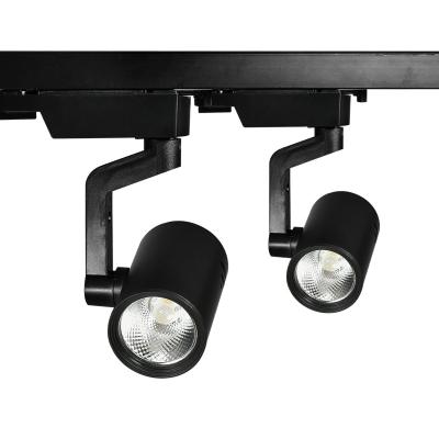 China Modern track light rail 2 wire 3 wire 4 wire led track light system connector 1 meter track light rail for sale