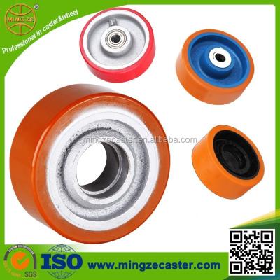 China Casters and Wheels Polyurethane Wheels, Hand Trolley Wheels, Caster Wheels for sale