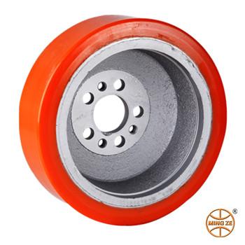 China Used for industrial hand truck forklift drive wheel, vulkkollan wheel for sale