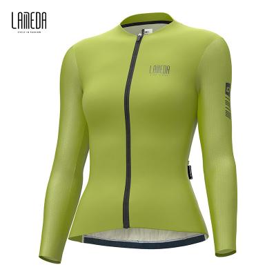 China LAMEDA Breathable Sublimation Printing Long Sleeve Tank Top Cycling Women Wholesale for sale