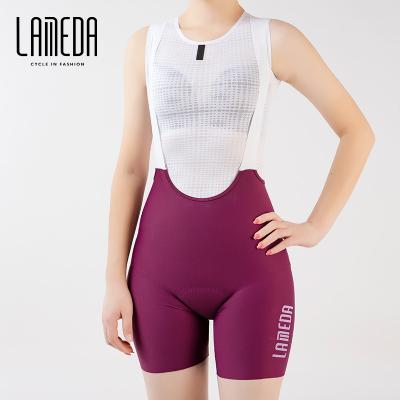 China Women Breathable Bib Print Sublimation New Forecast Product Series LAMEDA Cycling Shorts for sale