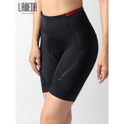 China Good Quality 3D Breathable LAMEDA Cutting Quick Dry Wholesale Padded Shorts Recycling Women for sale