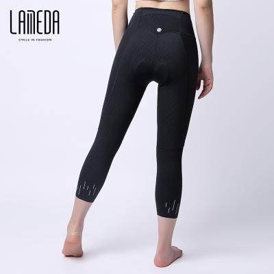 China China Goods Woman Breathable Black Quick Dry Custom Wholesale Padded Cycling Tights for sale