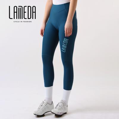 China New LAMEDA Series Breathable OEM ODM 3/4 Wholesale Women Bike Shorts Cycling Pants With Padded for sale