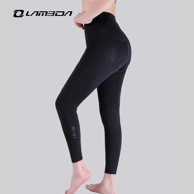 China LAMEDA Breathable Wholesale Women Breathable Sport Compression Sublimated Tights Bike Cycling Pants for sale